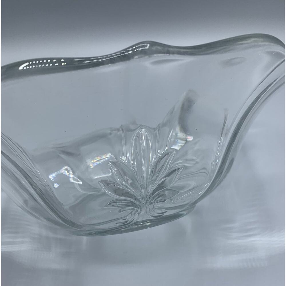 Vintage Fostoria Baroque Clear Flared Bowl 11” EUC